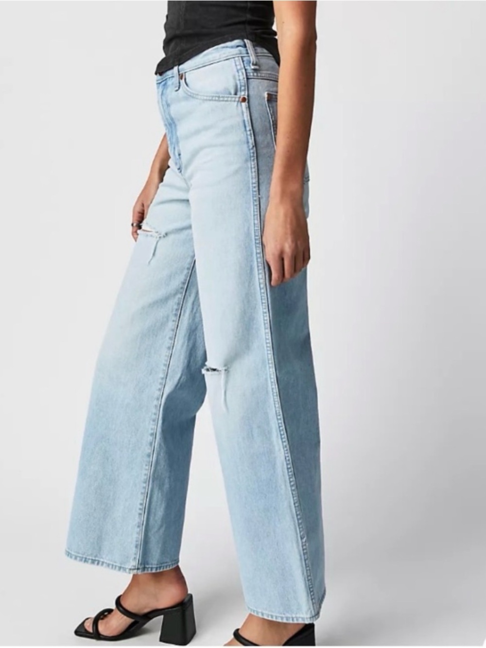 Wrangler Worldwide 661 high rise wide leg jeans - Picture 3 of 9